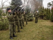 В Анапе прошел митинг в честь открытия месячника оборонно-массовой и военно-патриотической работы