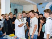 Для анапских  студентов провели профилактическое занятие.