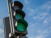 Заработали светофоры по дороге на аэропорт!