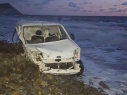 В Анапе автомобиль с водителем сорвался с обрыва!