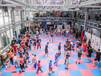 В Анапе прошел мастер-класс чемпиона мира  по кикбоксингу Артема Левина