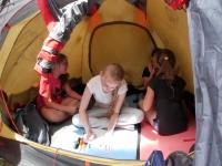 В Анапском районе открылся детский палаточный лагерь