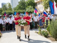 В Анапе почтили память Героя России Вячеслава Евскина