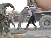 В Витязево появился новый тротуар