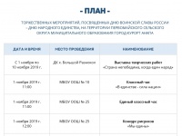 Мероприятия в Анапском районе с 1 по 10 ноября 2019