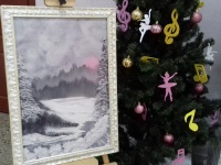 В Юровке открылась выставка декоративно-прикладного творчества «Рождество к нам пришло»
